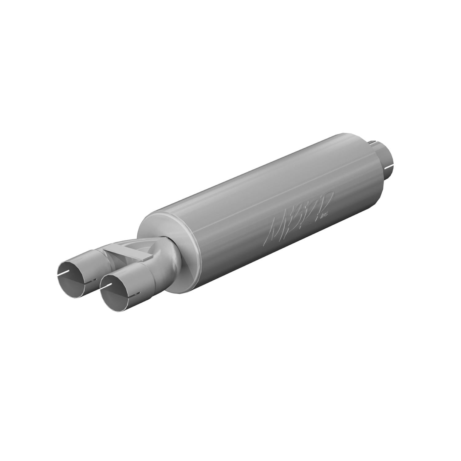 MBRP 3In. Id Inlet/Dual 2.5In. Id Outlet. 30.5In. Muffler. Mild Tone. T409 - GP190810