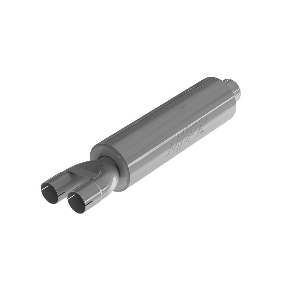 MBRP 3In. Id Inlet/Dual 2.5In. Id Outlet. 30.5In. Chambered Muffler. T409 - GP192107