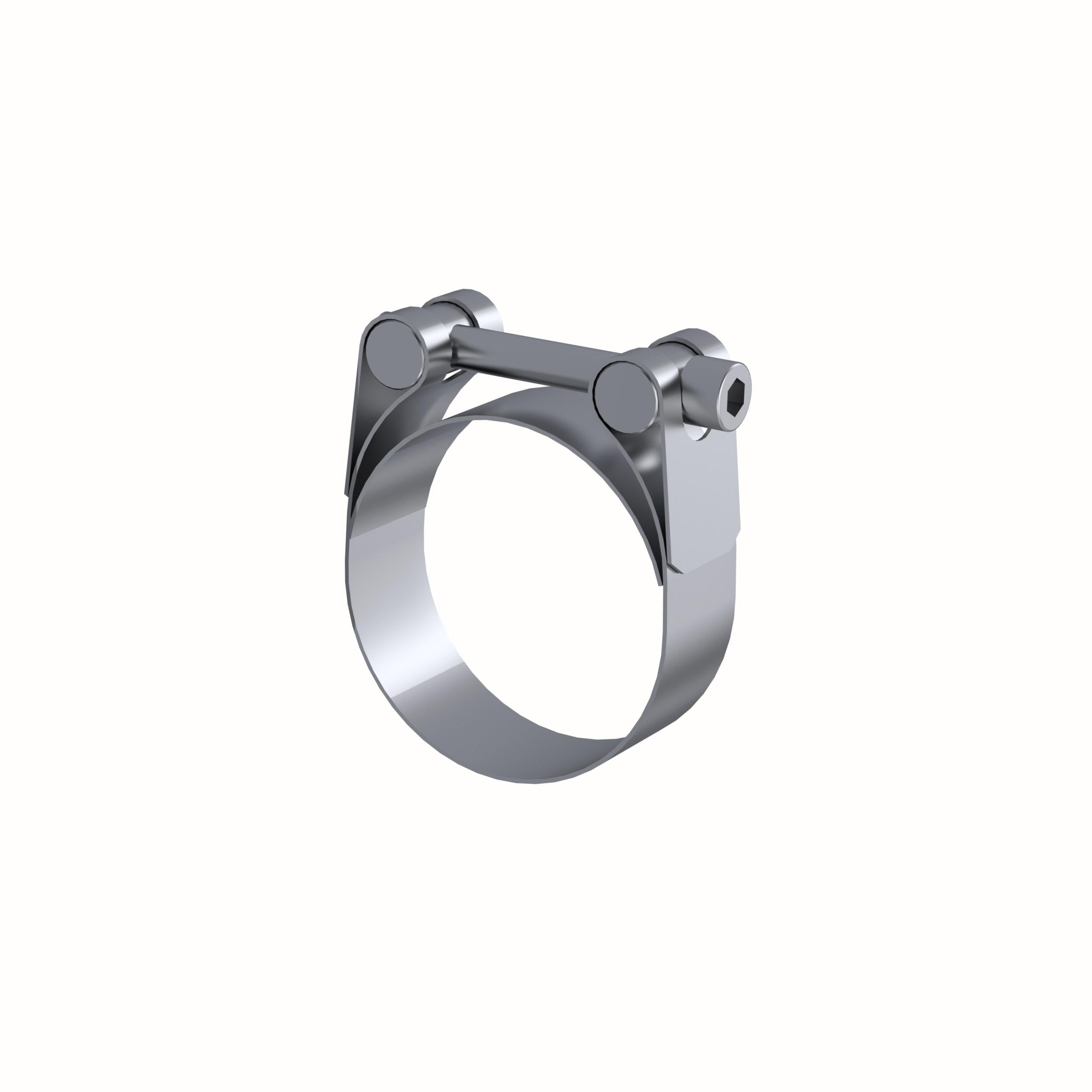 MBRP 2In. Barrel Band Clamp-Stainless - GP20200