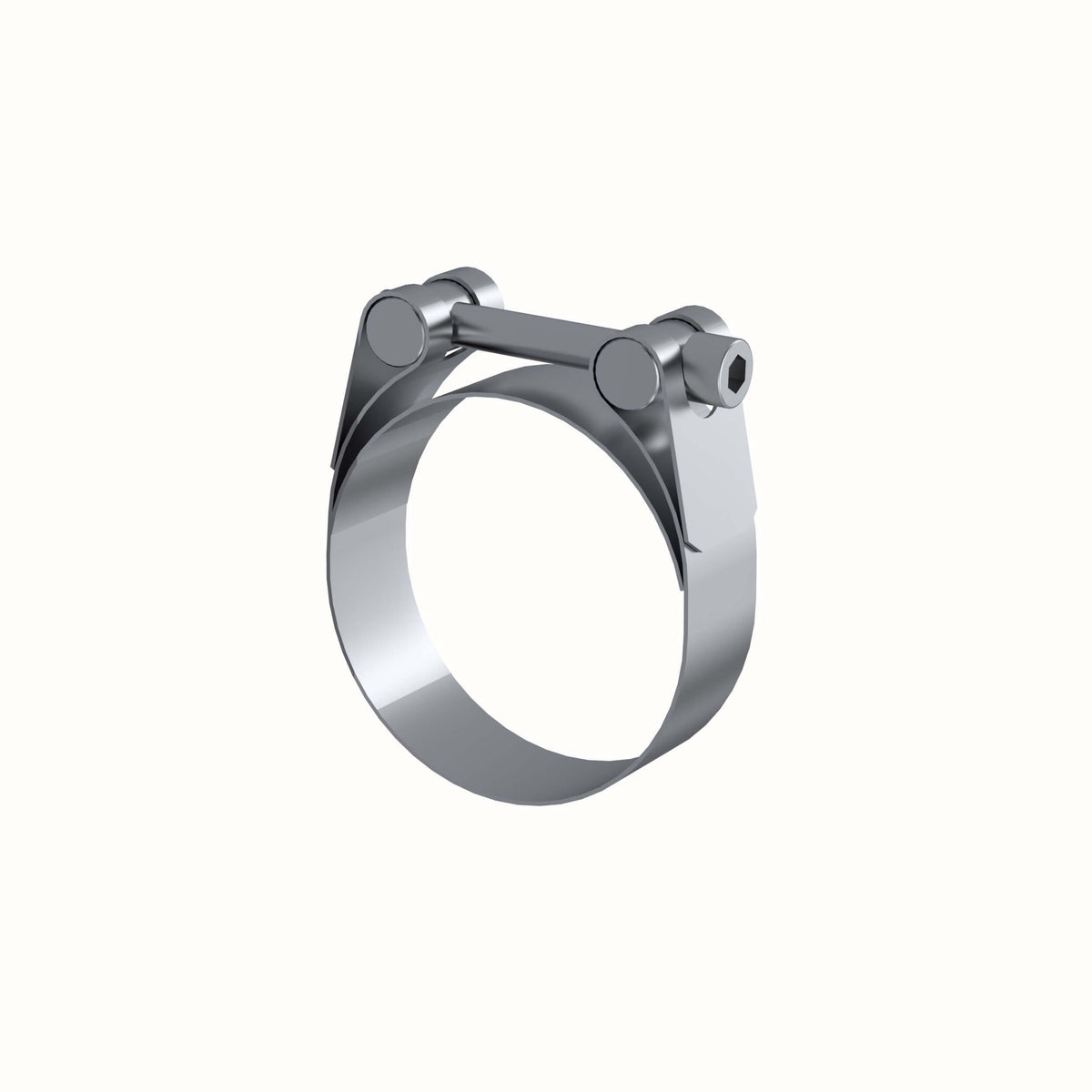 MBRP 2.25In. Barrel Band Clamp-Stainless - GP20225