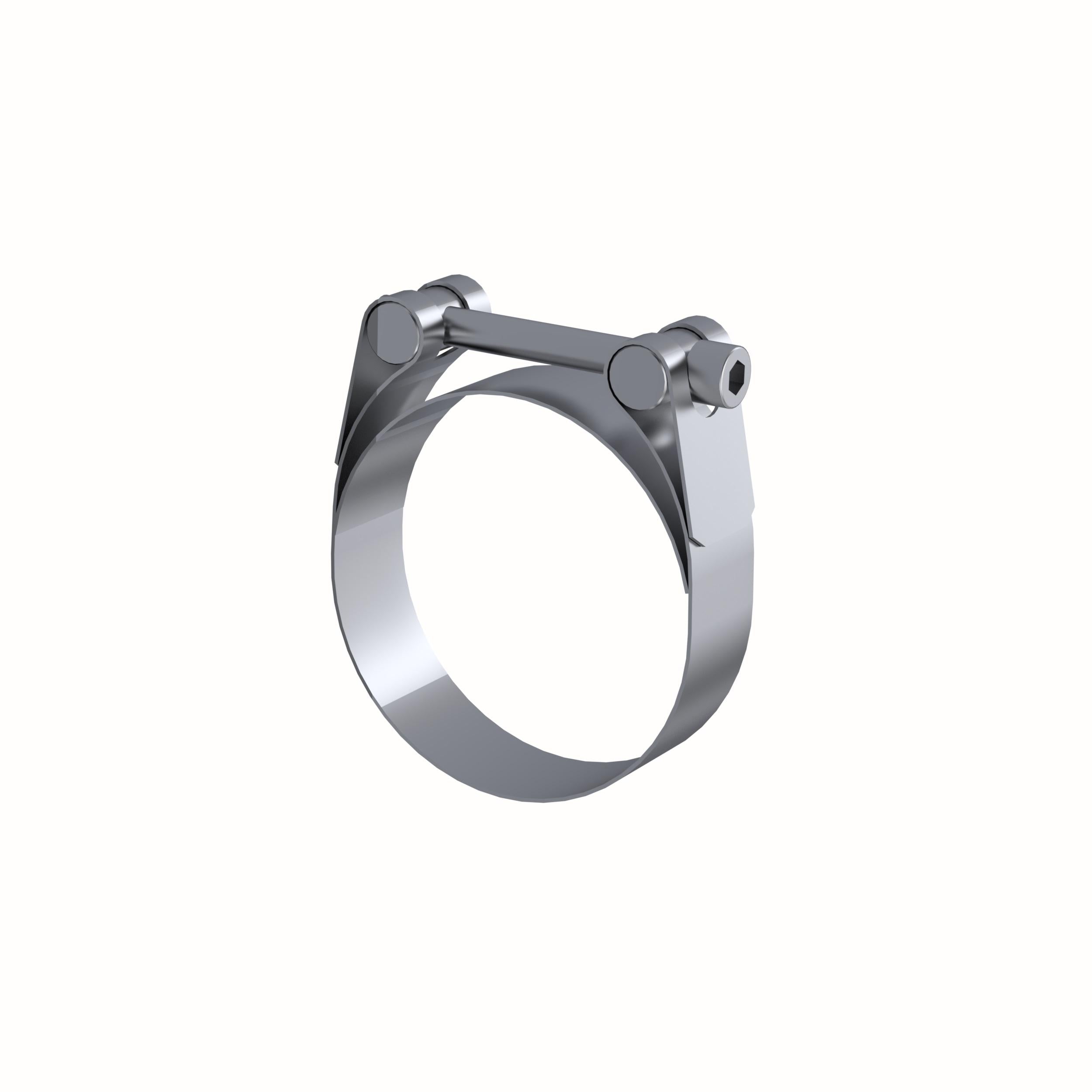 MBRP 2.5In. Barrel Band Clamp-Stainless - GP20250