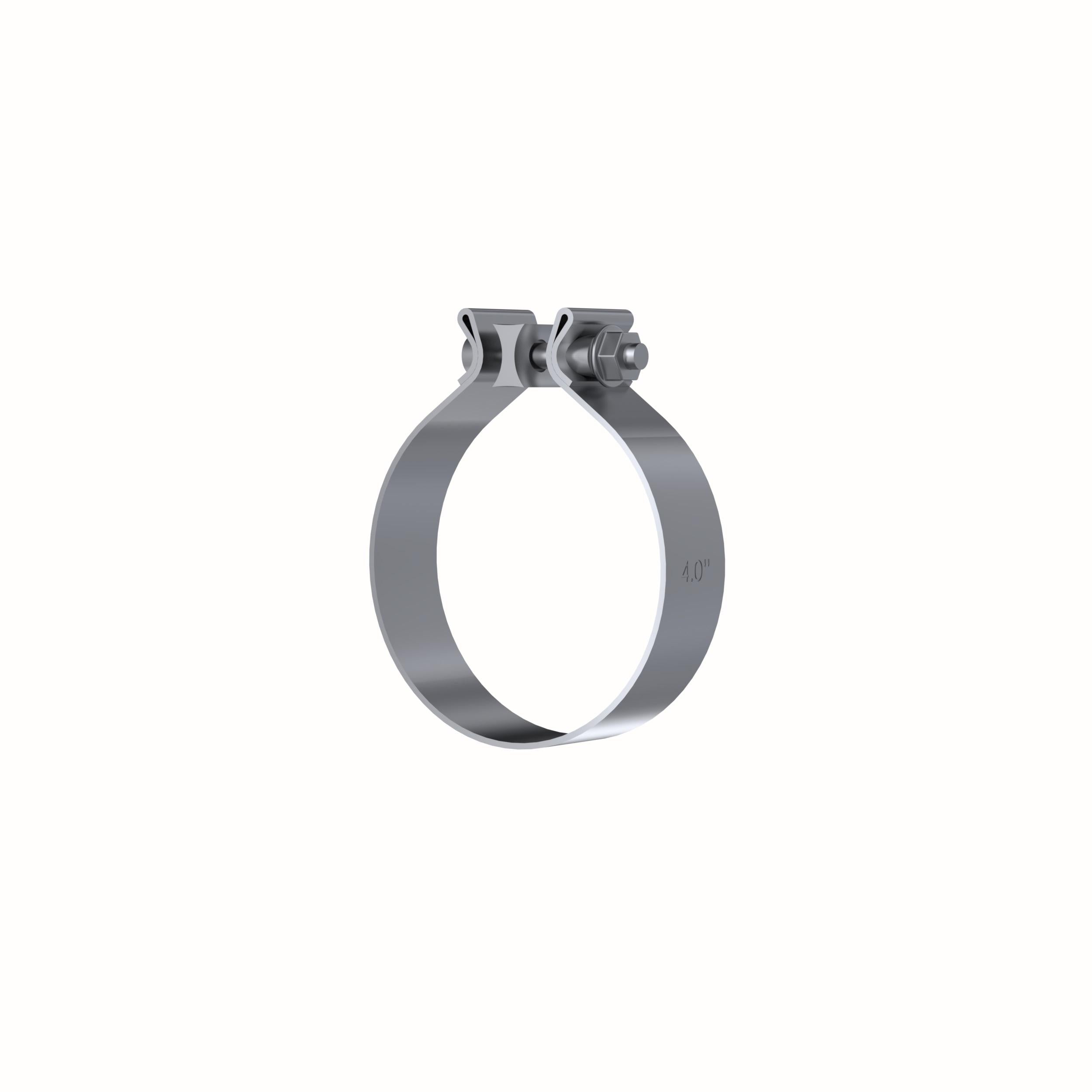 MBRP 4In. Band Clamp-Stainless - GP4ACS