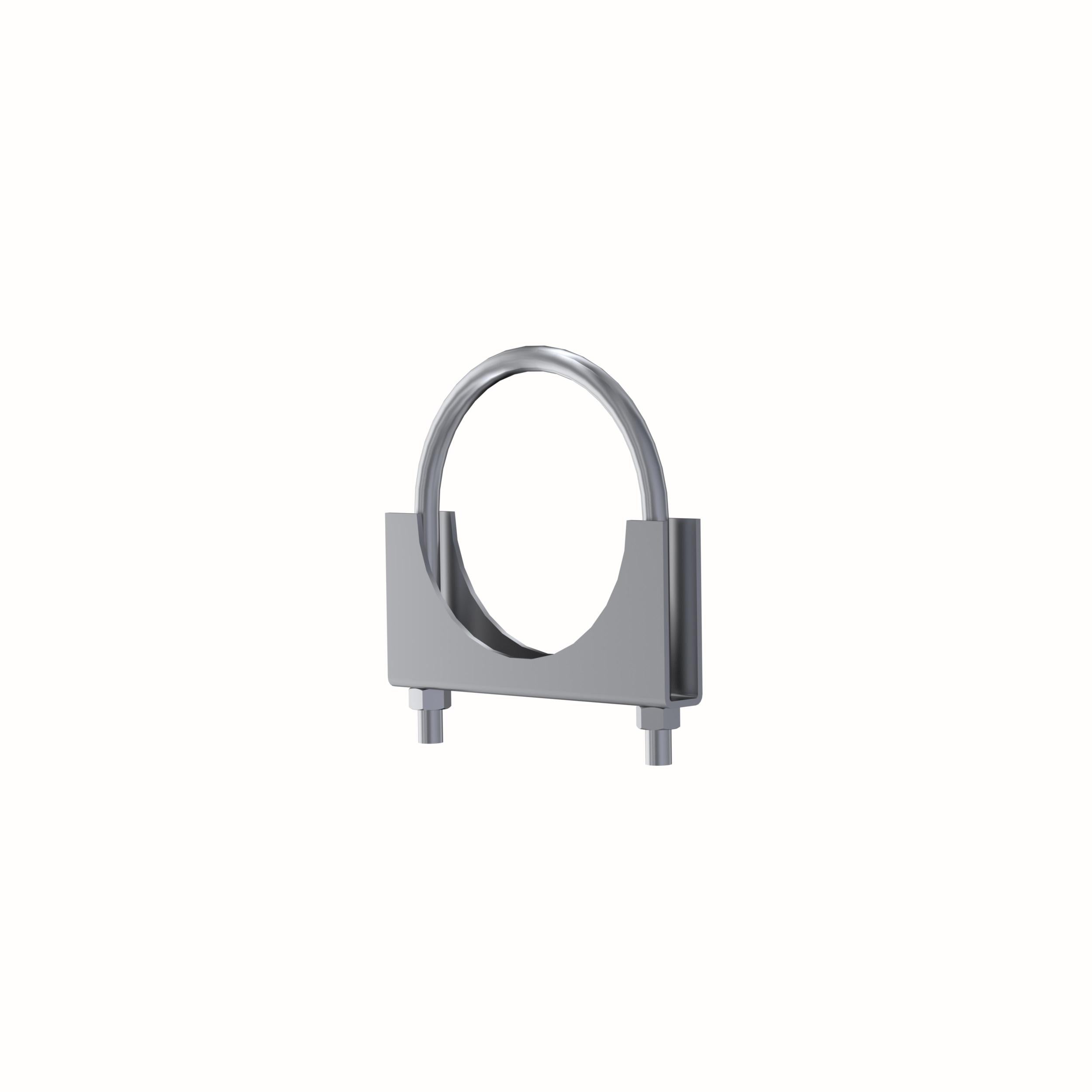 MBRP 4In. Saddle Clamp. Plated - GP4CS