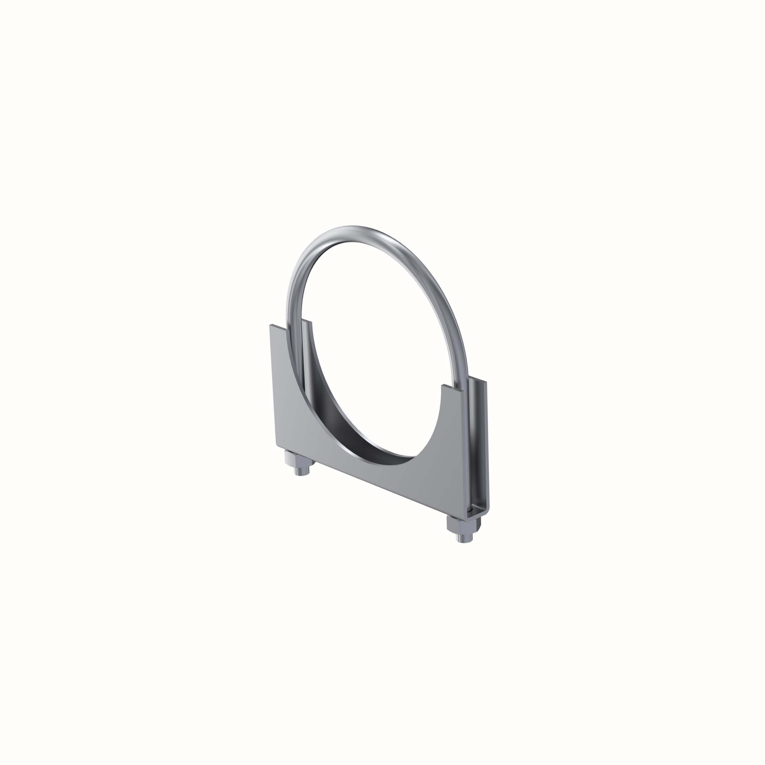 MBRP 5In. Saddle Clamp. Plated - GP5CS