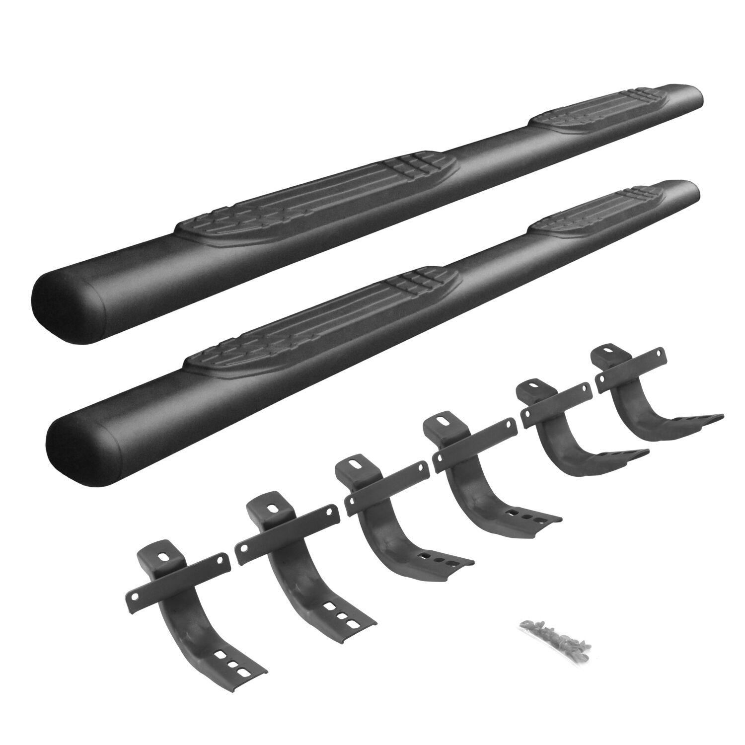 Go Rhino 4" 1000 Series - Complete kit: Sidestep + Brackets (Bronco) - 104412973T