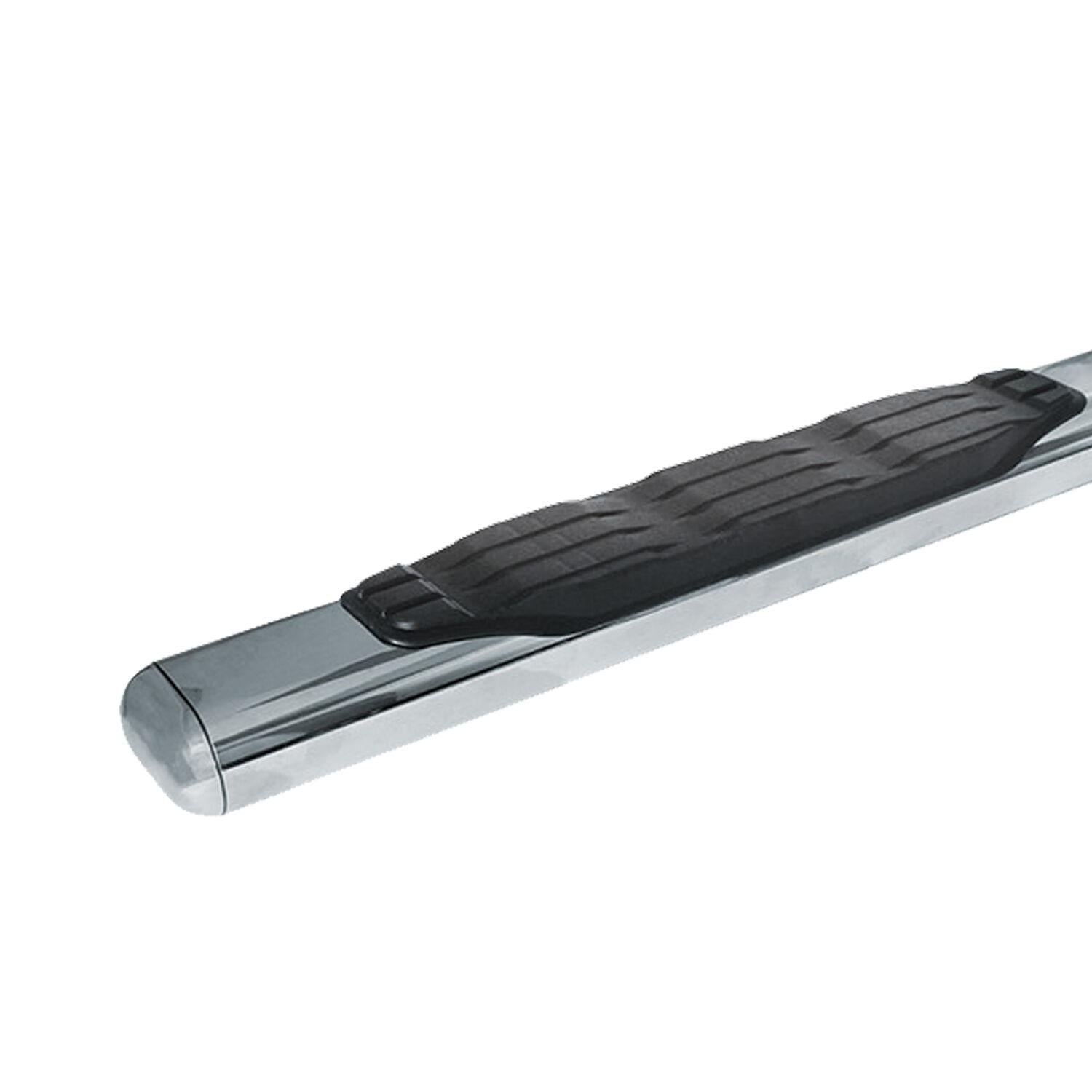 Go Rhino 5" 1000 Series Side Steps with Mounting Brackets Kit- Polished Stainless Finish - 105404987PS