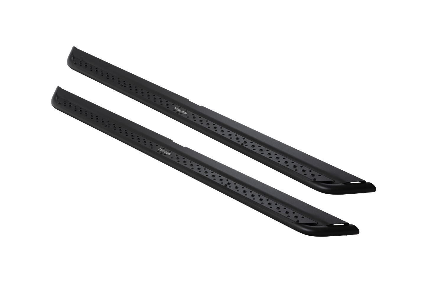 Go Rhino Dominator Xtreme DSS Slider Steps with Mounting Brackets Kit - Textured Black (1999-2016 F-250 Super Duty, F-350 Super Duty) - DSS4180T