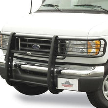 Go Rhino 3000 Series StepGuard Grille Guard with Brush Guards, Black Powdercoat finish (2003-2007 E-350 Super Duty, E-150, E-250, E-350 Club Wagon) - 3320MB
