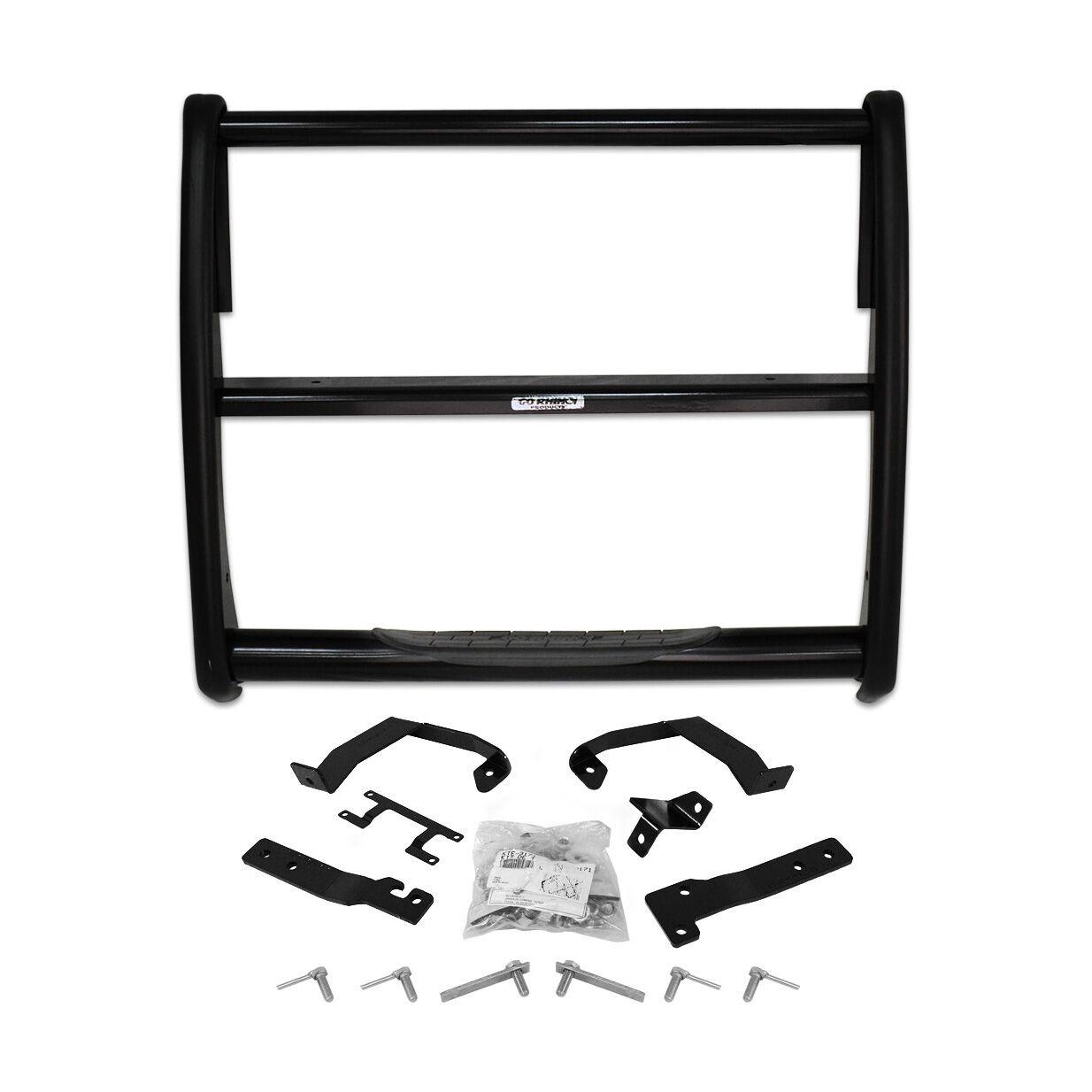 Go Rhino 3000 Series StepGuard - Center Grille Guard only with Black Powdercoat finish (1999-2006 Silverado 1500, Suburban 1500, Tahoe) - 3093B