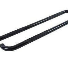 Go Rhino 4000 Series Side Steps with Mounting Brackets - Black Powdercoat (2005-2014 Frontier) - 4347B