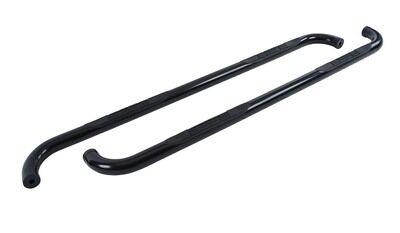 Go Rhino 4000 Series Side Steps with Mounting Brackets - Black Powdercoat (2005-2014 Frontier) - 4347B