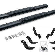 Go Rhino 4" OE Xtreme Side Steps with Mounting Brackets Kit - Textured Black - 684404552T