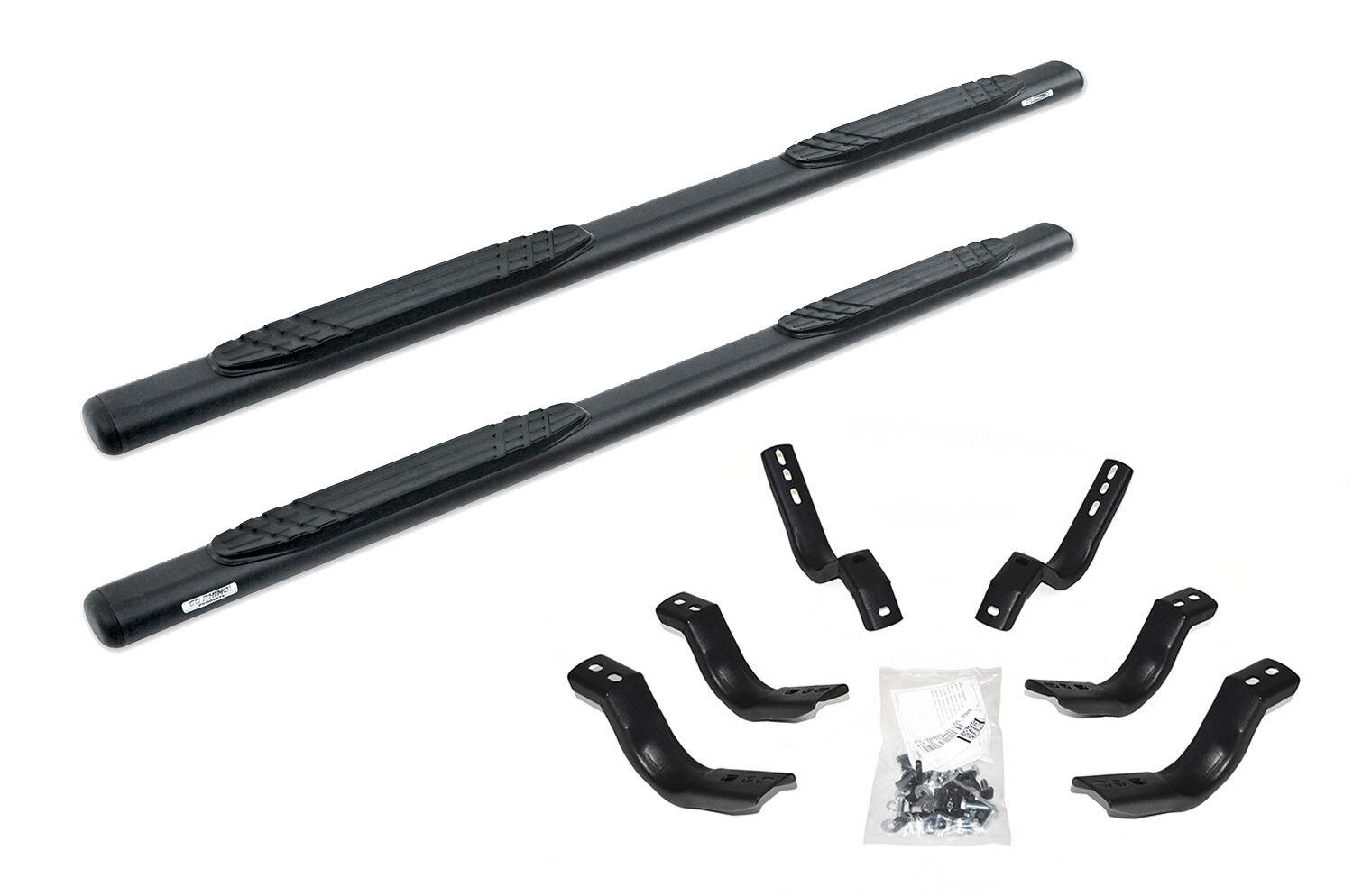 Go Rhino 4" OE Xtreme - Complete kit: Sidesteps + Brackets (Gladiator JT) - 684451687T