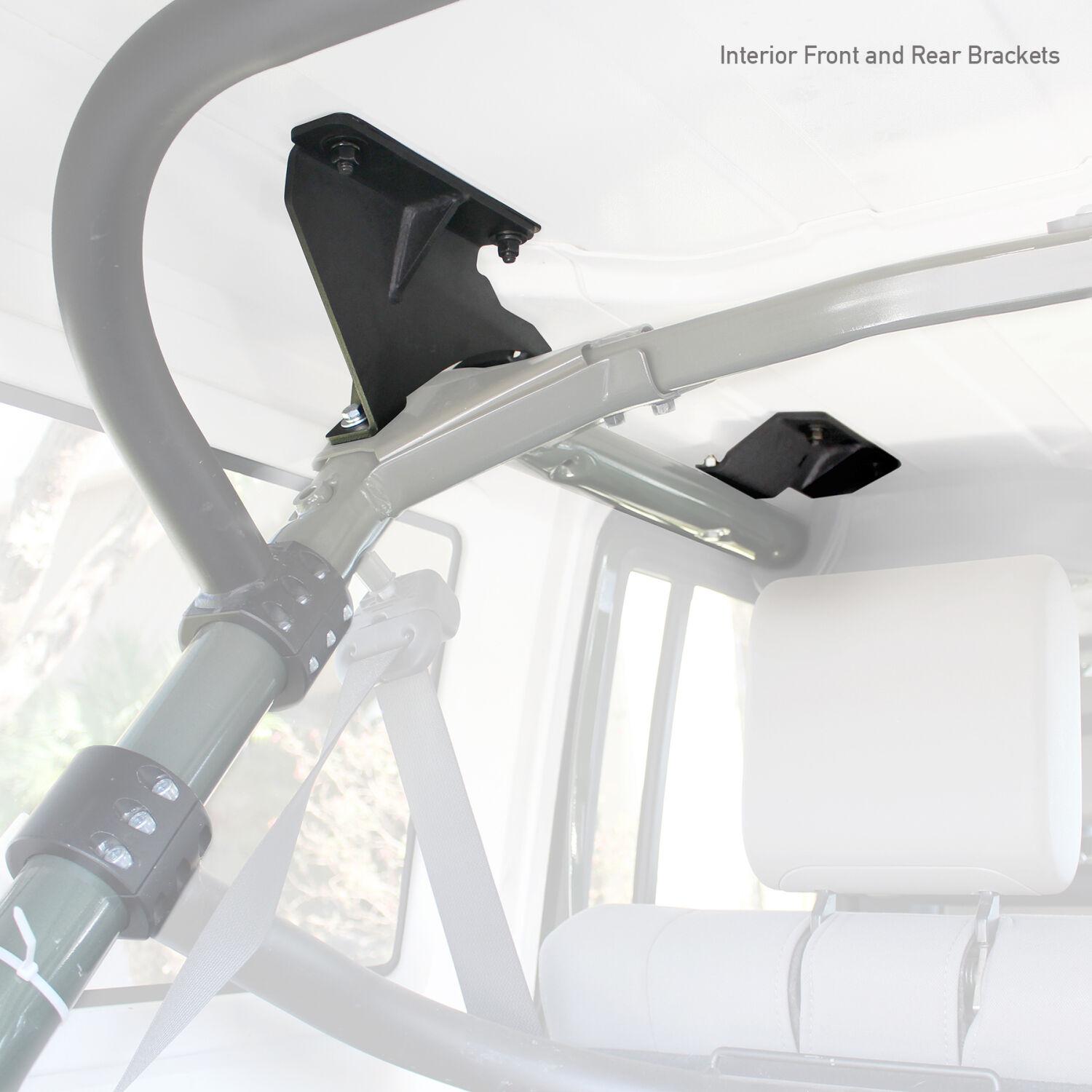 Go Rhino Roll Bar Mount Kit (Wrangler JKU) - 5910013T