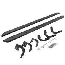 Go Rhino RB10 Slim Line Running Boards with Mounting Brackets Kit - Textured Black (2019-2022 1500) - 63430687SPC
