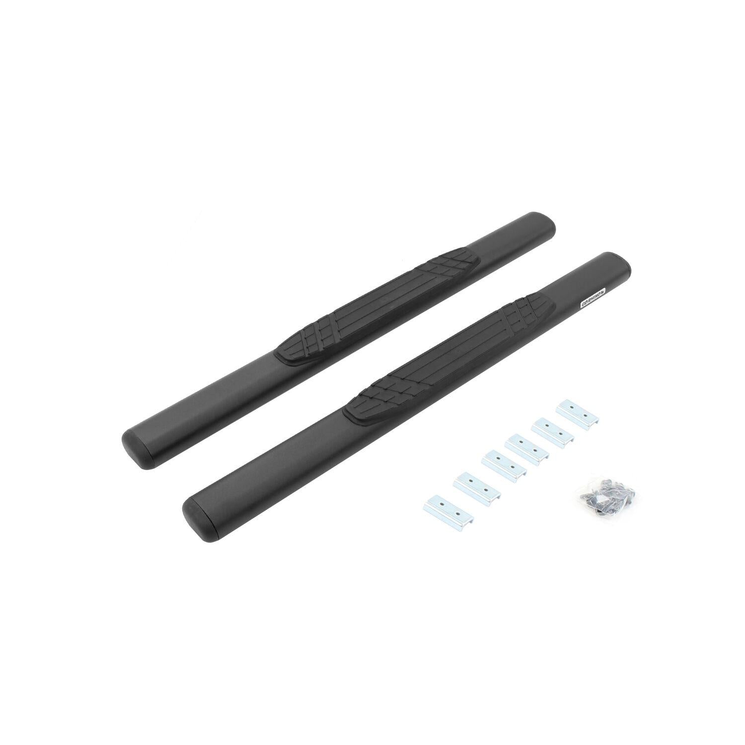 Go Rhino 4" OE Xtreme - SideSteps (4" - 52" Long - Black side bars) - 640052T