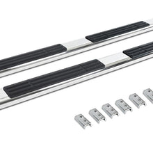 Go Rhino 6" OE Xtreme Side Steps - 80" Long - Stainless steel finish - Bars Only - 660080PS