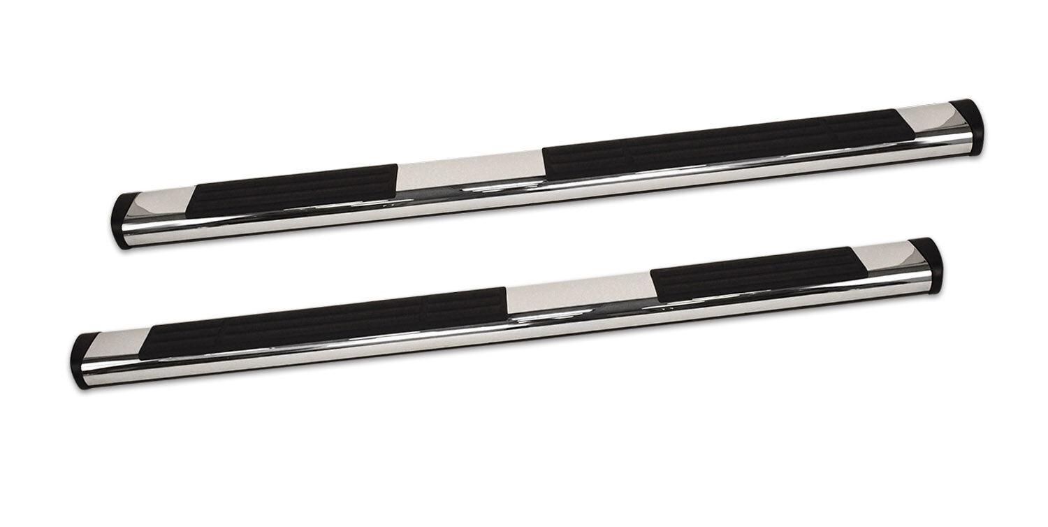 Go Rhino 6" OE Xtreme Composite SideSteps (6" Composite - 80" Long - Chrome side bars) - 680180C