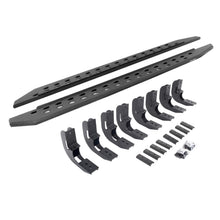 Go Rhino RB20 Slim Line Running Boards with Mounting Brackets Kit - Bedliner Coating - 69404887ST