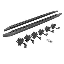 Go Rhino RB20 Slim Line Running Boards with Mounting Brackets Kit - Bedliner Coating (2015-2022 F-150, F-250 Super Duty, F-350 Super Duty) - 69415587ST