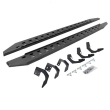Go Rhino RB20 Slim Line Running Boards with Mounting Brackets Kit - Textured Black (2019-2022 1500) - 69430687SPC