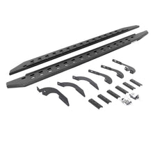 Go Rhino RB20 Slim Line Running Boards with Mounting Brackets Kit - Bedliner Coating (2005-2022 Tacoma) - 69442987ST