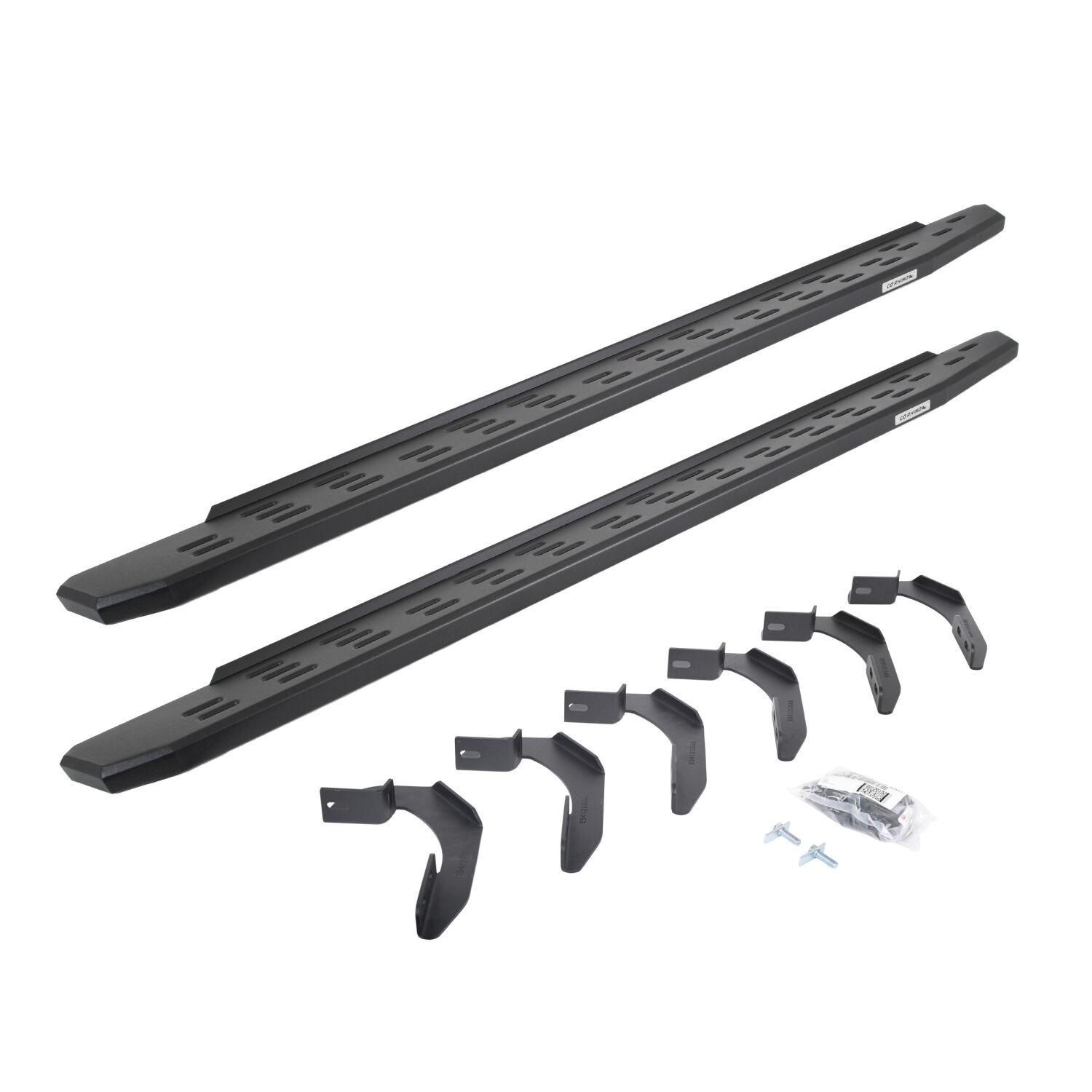 Go Rhino Rb30 Running Boards With Mounting Bracket Kit (2005-2026 Frontier) - 69634668PC