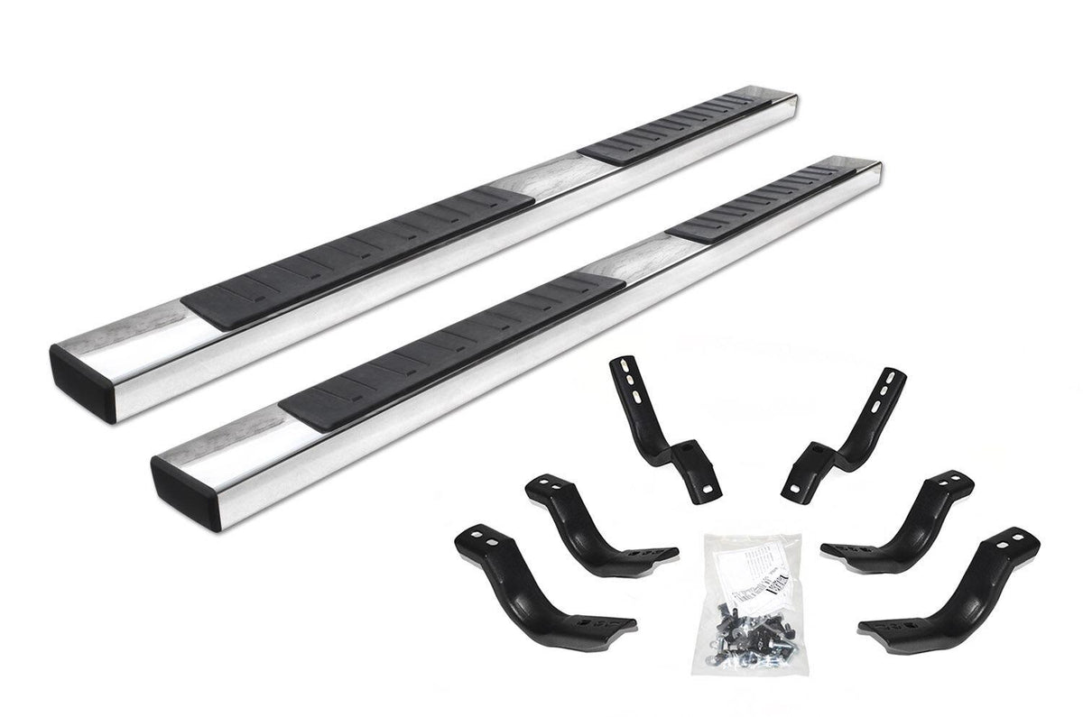Go Rhino 6" OE Xtreme II SideSteps (6" - 52" Long - Stainless side bars) - 660152PS