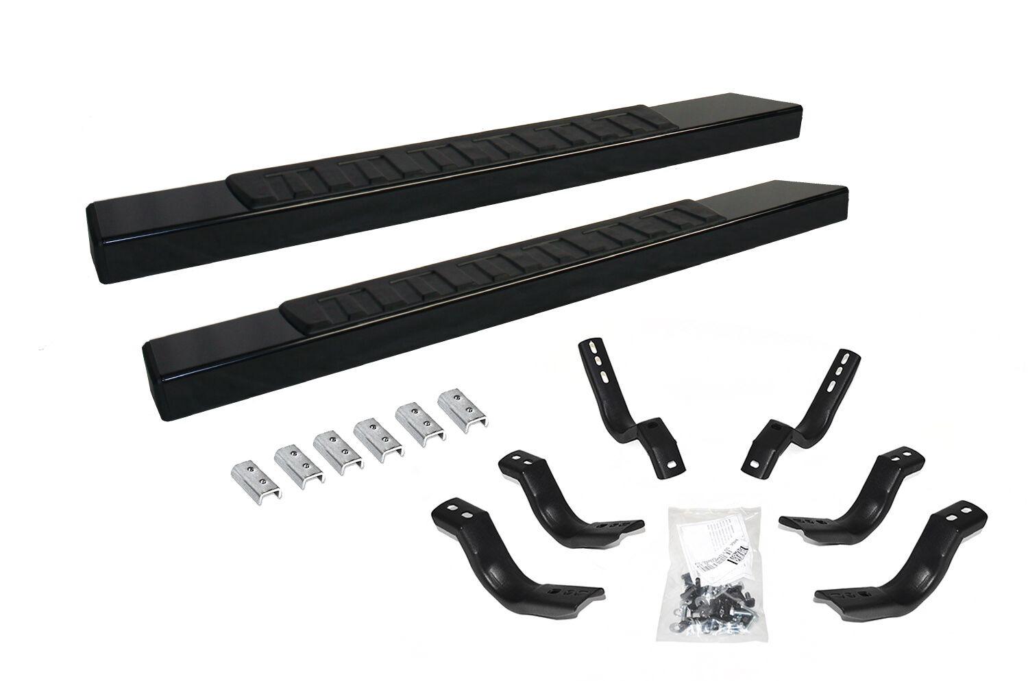 Go Rhino 6" Oe Xtreme Ii Side Steps With Mounting Brackets Kit (2015-2019 Silverado 2500 HD, Silverado 3500 HD, Sierra 2500 HD, Sierra 3500 HD) - 6862404280T