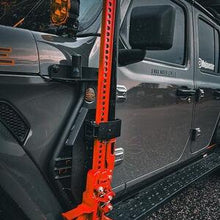 Go Rhino Exterior Hi-Lift Jack Mount For Jeep Wrangler Jl, Jlu And Gladiator Jt (2018-2024 Jeep Gladiator, Jeep Wrangler) - 701011T