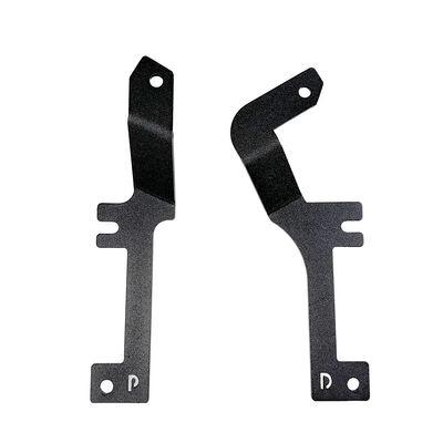 Go Rhino Xe Hood Hinge Cube Light Mounts - 2019-2024 Silverado 1500/2022 Silverado1500Ltd (2019-2024 Silverado 1500, Silverado 1500 LTD) - 732240T