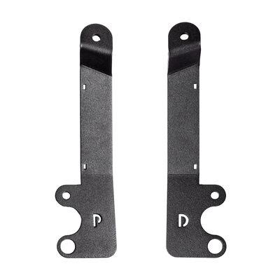 Go Rhino Xe Hood Hinge Cube Light Mounts - 2018-2023 Subaru Crosstrek (2018-2023 Crosstrek) - 732345T