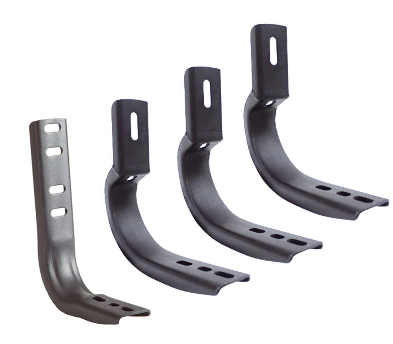Go Rhino Brackets for 6" OE Xtreme wheel to wheel SideSteps (Silverado 2500HD, 3500HD) - 6840406