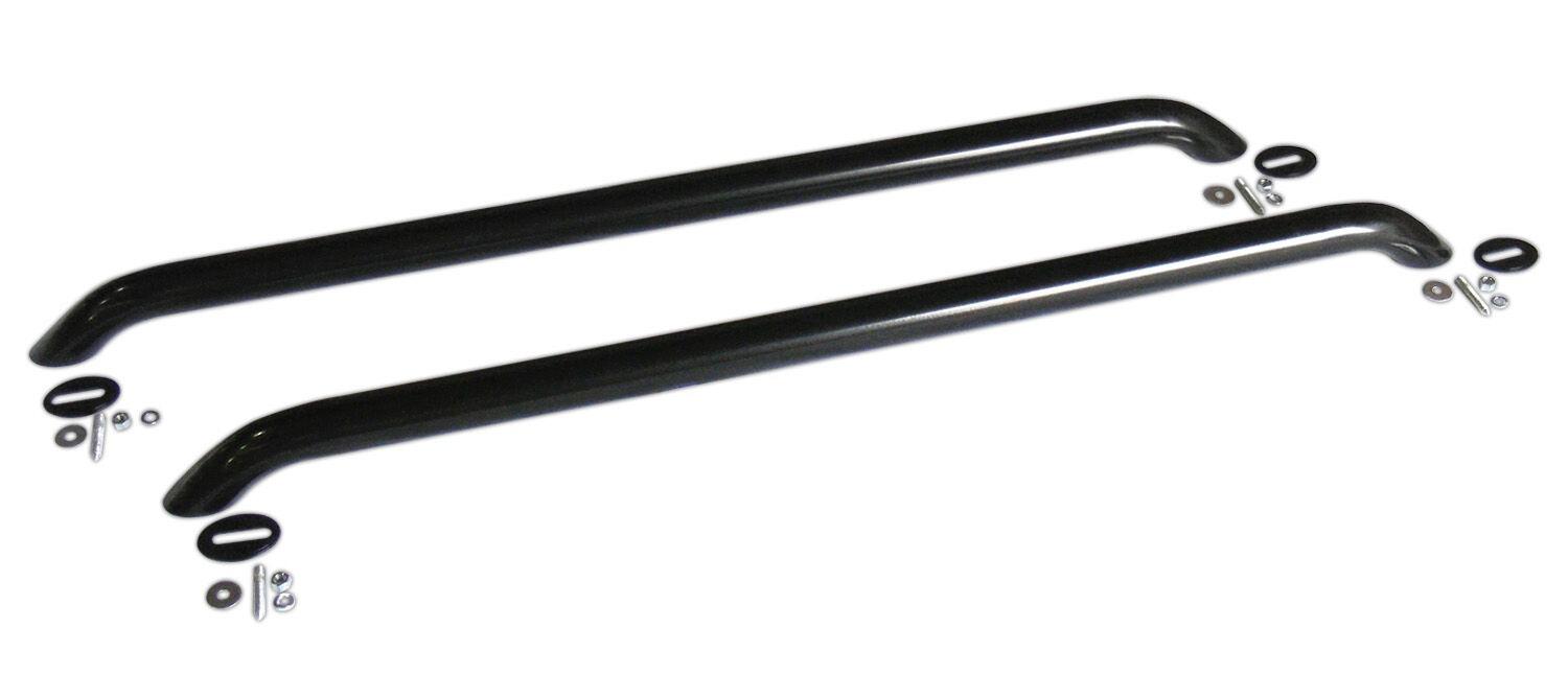 Go Rhino Universal Bed Rails (Bed Rails - 47 ½" Long - Without base plates - Black) - 8048UB