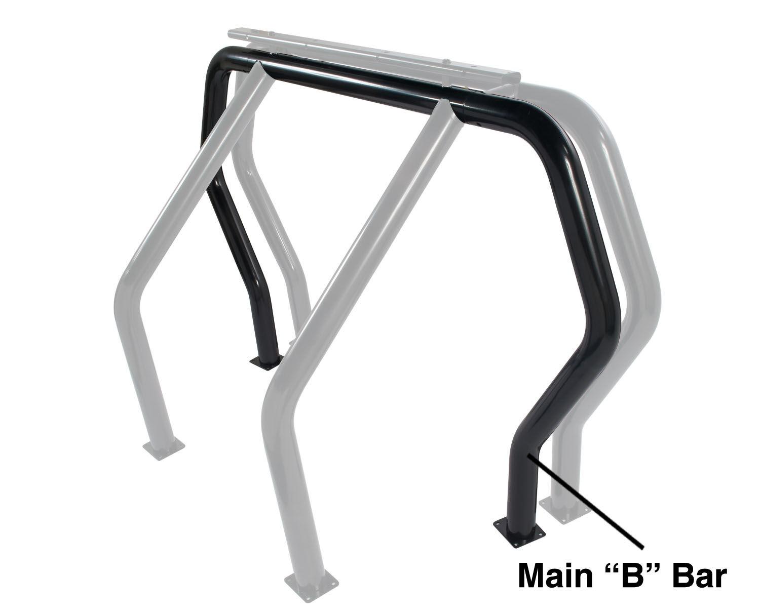 Go Rhino RHINO! Bed Bar (Rear main "B" bar - Black) - 90002B