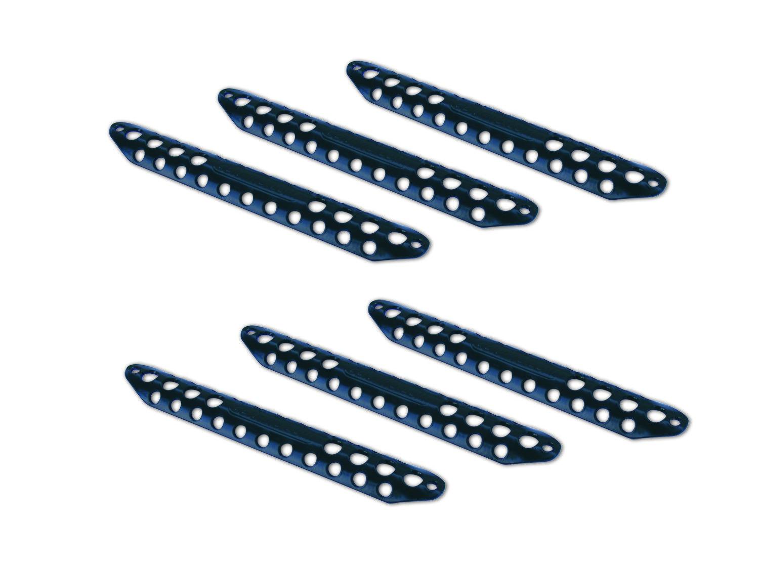 Go Rhino Step Pads - Dominator D3 "Original Style" (6 Medium) - Black - D30002B