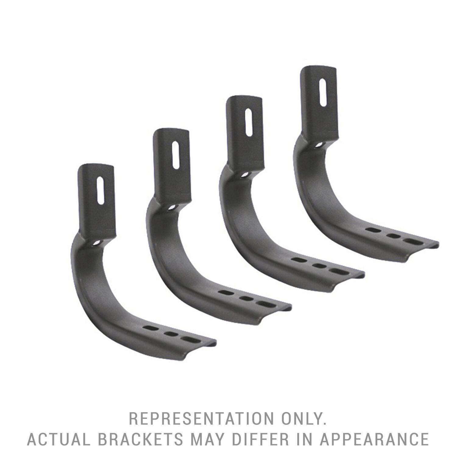 Go Rhino Oe Xtreme Cab Length Side Steps - Mounting Brackets Only (2019-2024 Chevrolet, GMC Fitment) - 6840475