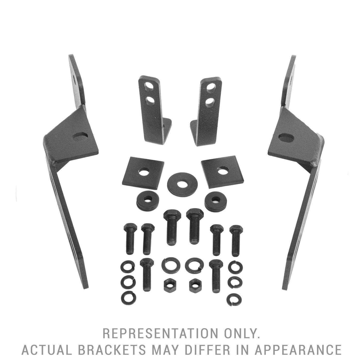 Go Rhino Rc2 Bull Bar - Mounting Bracket Kit Only; Brackets Rc2 - Kit De Instalación (2019-2022 Silverado 1500 LTD, Silverado 1500) - 55295