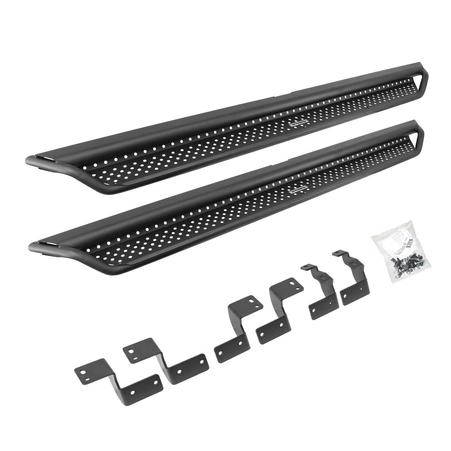 Go Rhino Dominator Xtreme D1 Side Steps With Rocker Panel Mounting Bracket Kit - D14427T