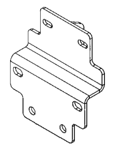 Go Rhino Dominator Xtreme D1 D2 D6 Dss Dt Side Steps - Mounting Brackets Only (2015-2023 Ford F-150, Ford F-250 Super Duty, Ford F-350 Super Duty) - D64155TK