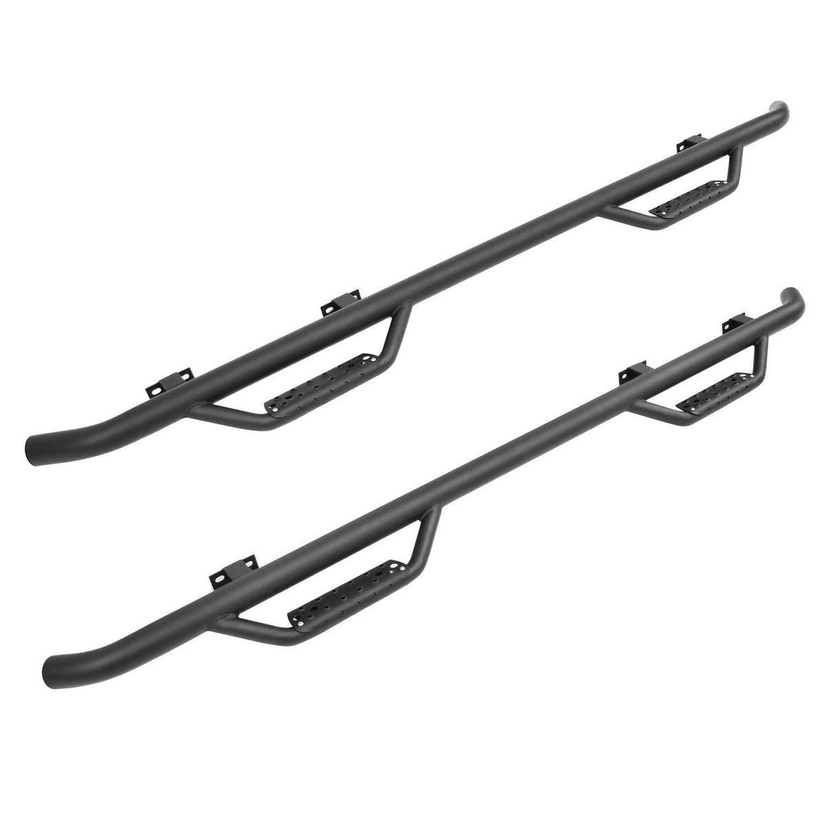 Go Rhino Dominator Classic D2 Side Steps With Mounting Brackets Kit - King Cab Only (2004-2015 TITAN) - D24352T