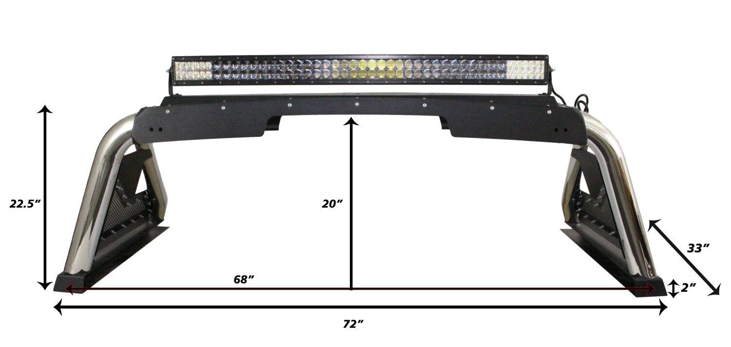 Go Rhino Sport Bar 2.0 (Full Size) (Silverado 1500 LD (Classic)) - 911000T