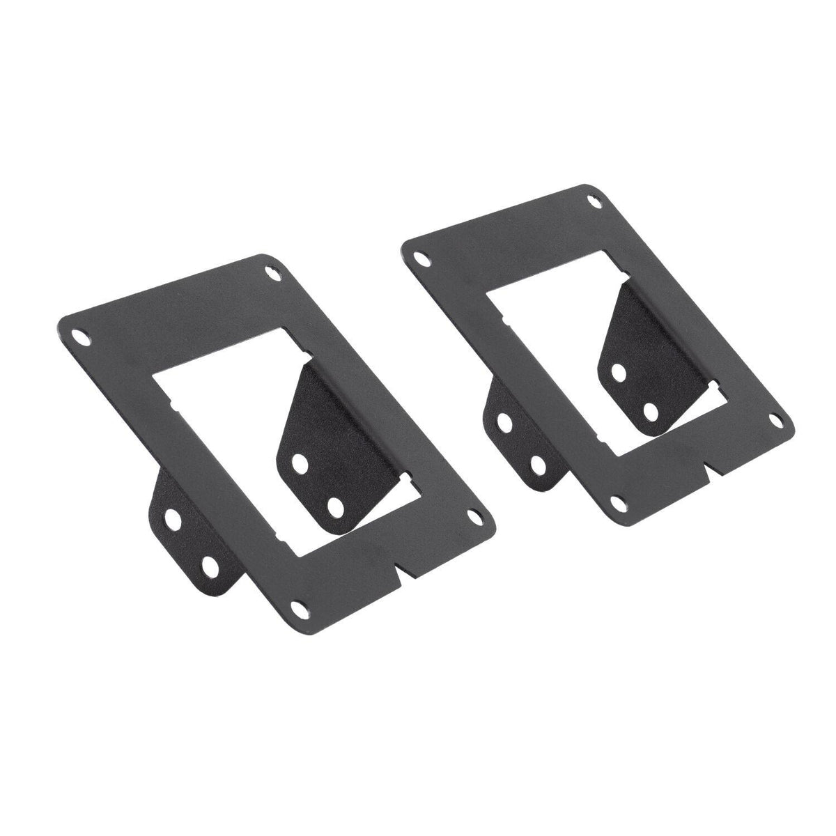 Go Rhino Br5.5/Br6/Br10.5/Br11 Light Plates (3X3 Go Rhino Surface Mount) (2010-2024 Ram, Dodge, Chevrolet, GMC, Ford, Toyota Fitment) - 241744T