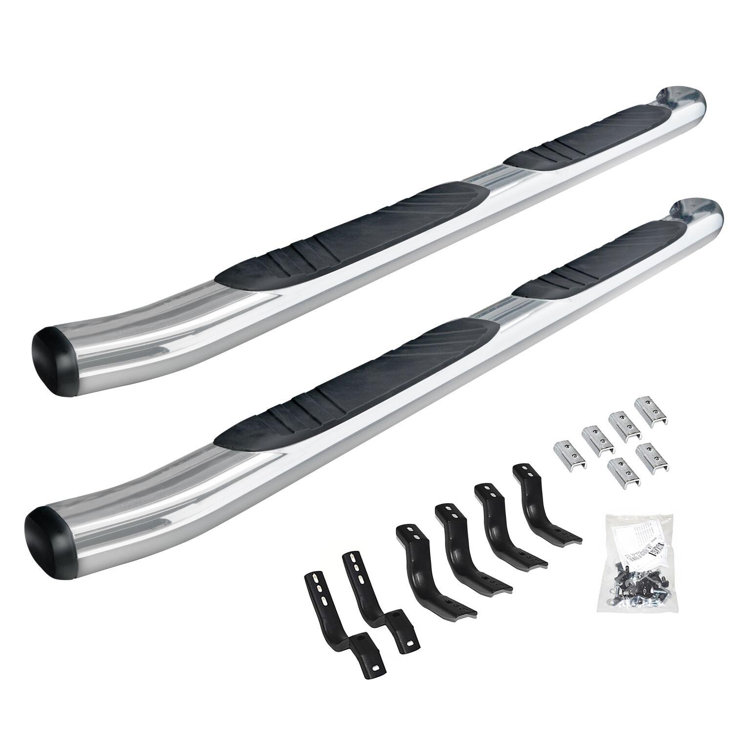 Go Rhino 5" OE Xtreme Composite Side Steps with Mounting Brackets Kit - Double Cab Only (2022 Tundra) - 685443580CC
