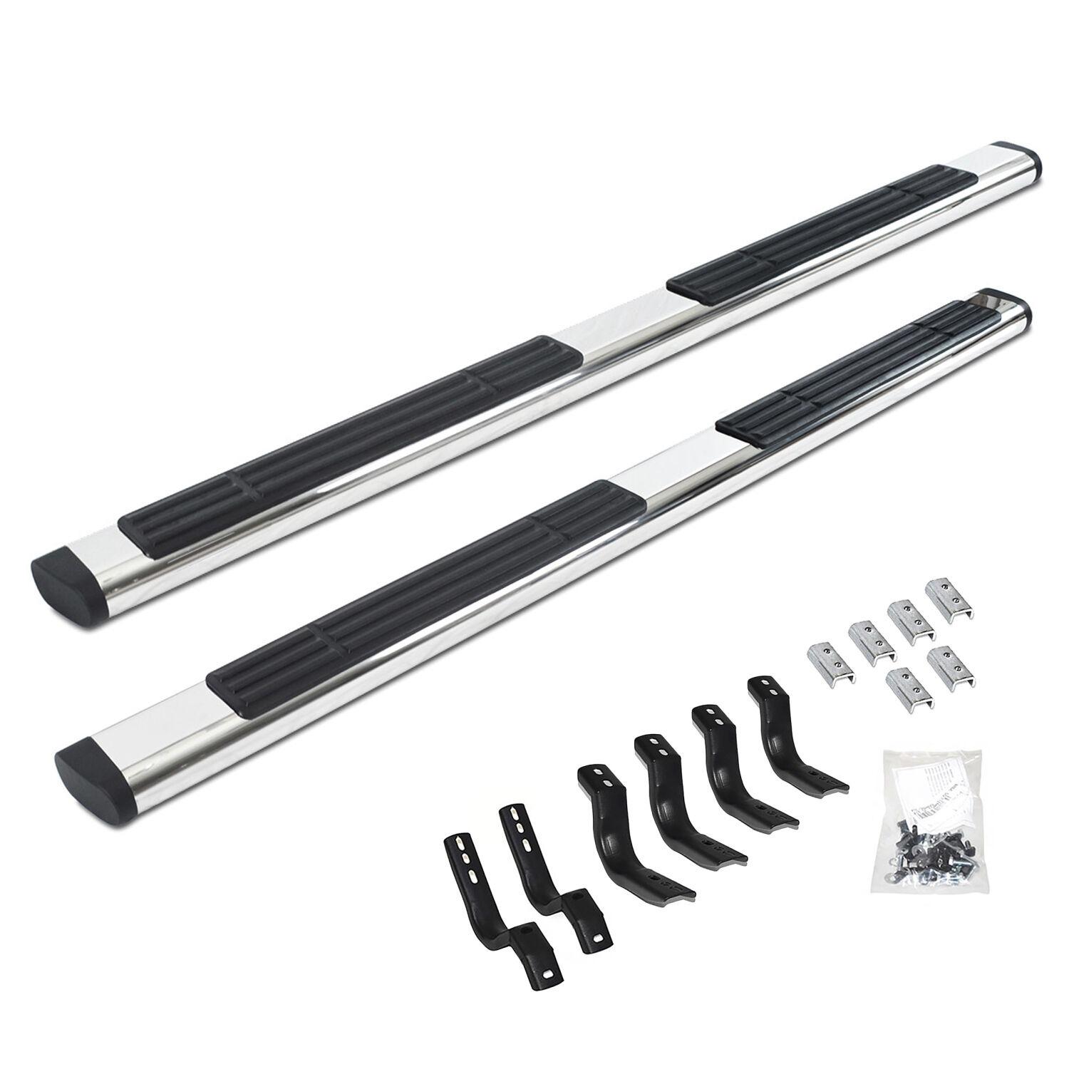 Go Rhino 6" OE Xtreme - Complete kit: SideSteps + Brackets (Silverado 2500HD, 3500HD) - 686404387PS