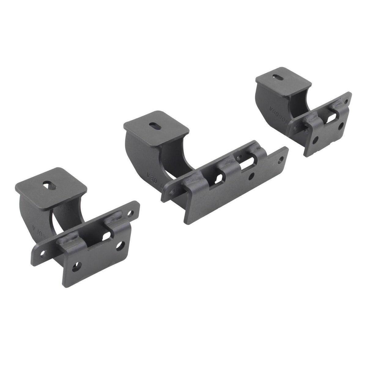 Go Rhino Dominator Xtreme D1 D2 D6 Dss Dt Side Steps - Mounting Brackets Only (2018-2024 Wrangler) - D64506BTK