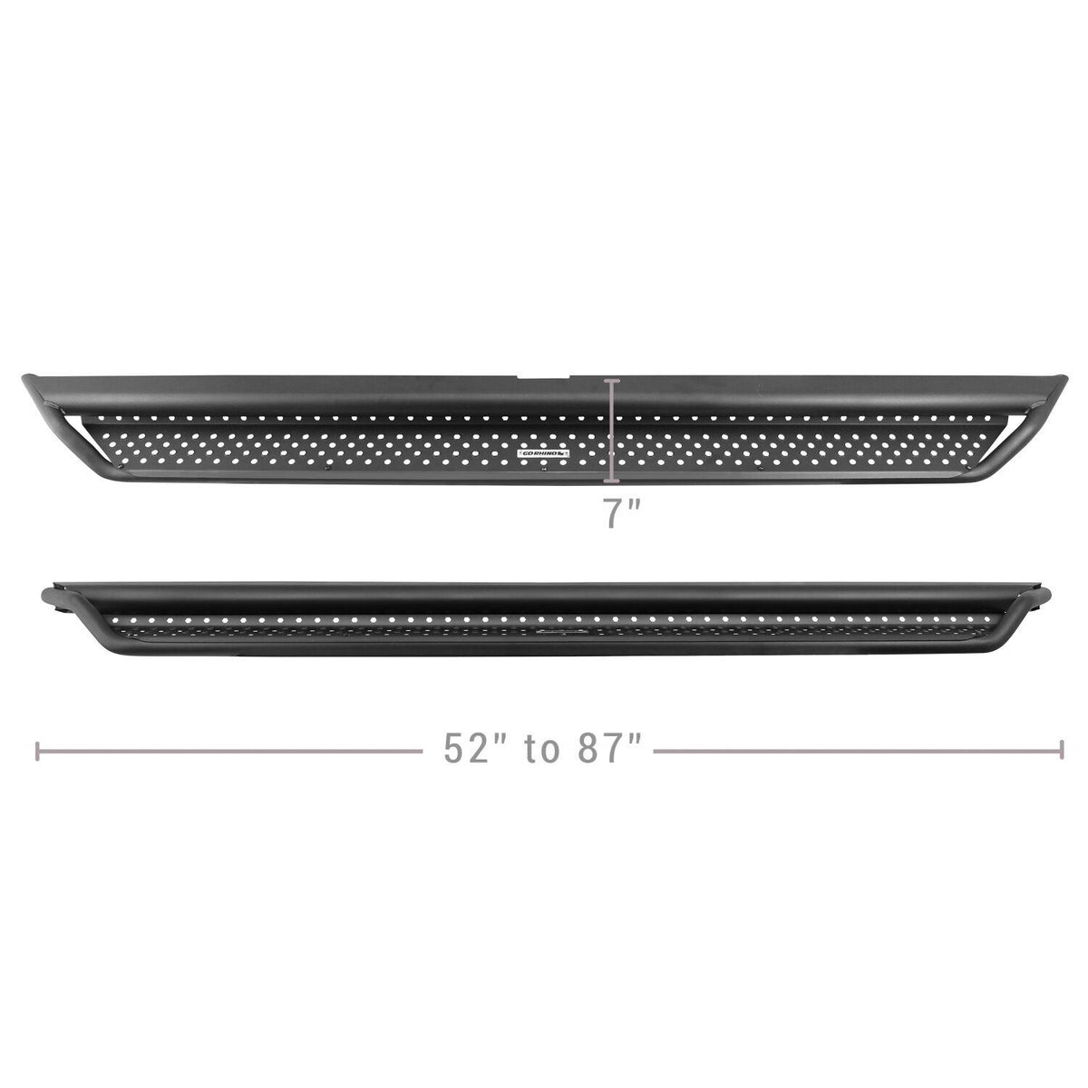 Go Rhino Dominator Xtreme D1 Side Steps With Rocker Panel Mounting Bracket Kit (2021-2025 Bronco) - D14131T