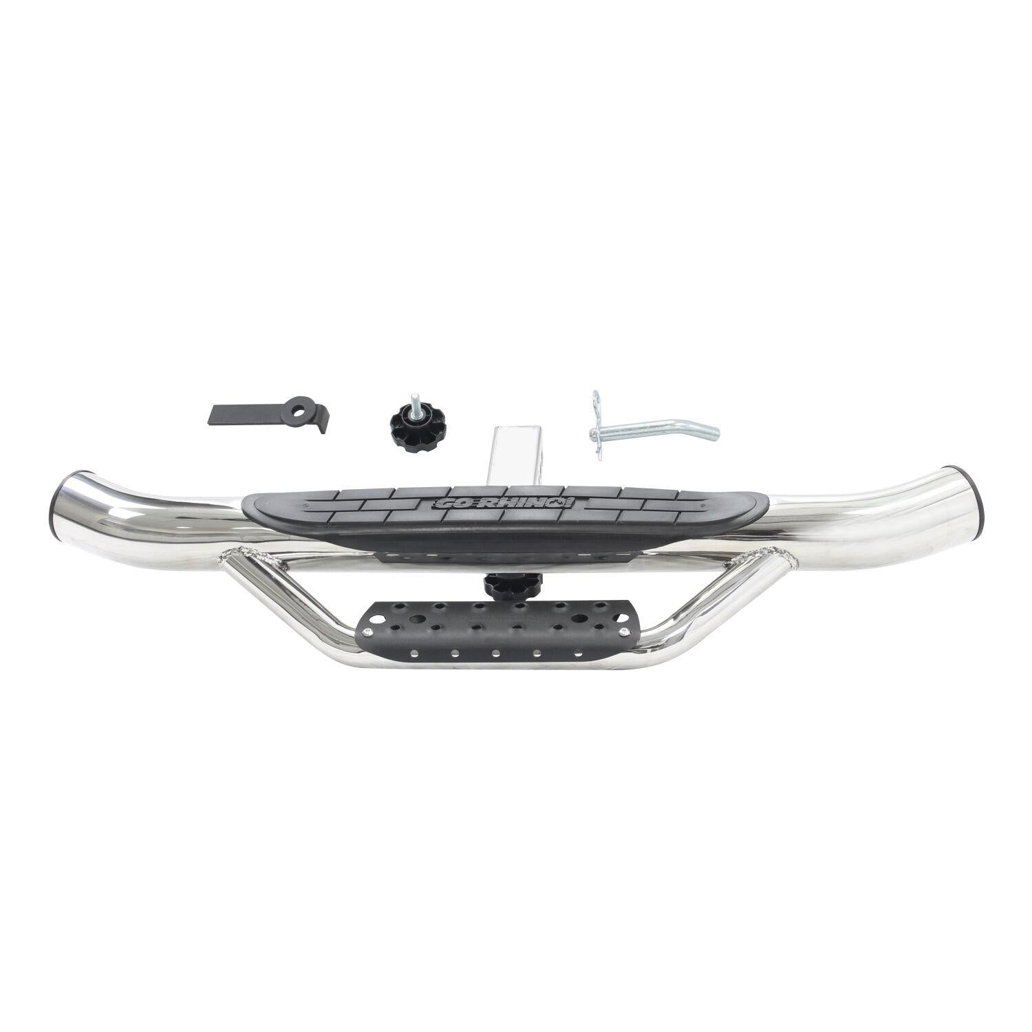 Go Rhino Hitch Steps (Dominator Hitch Step - Stainless) - D360PS