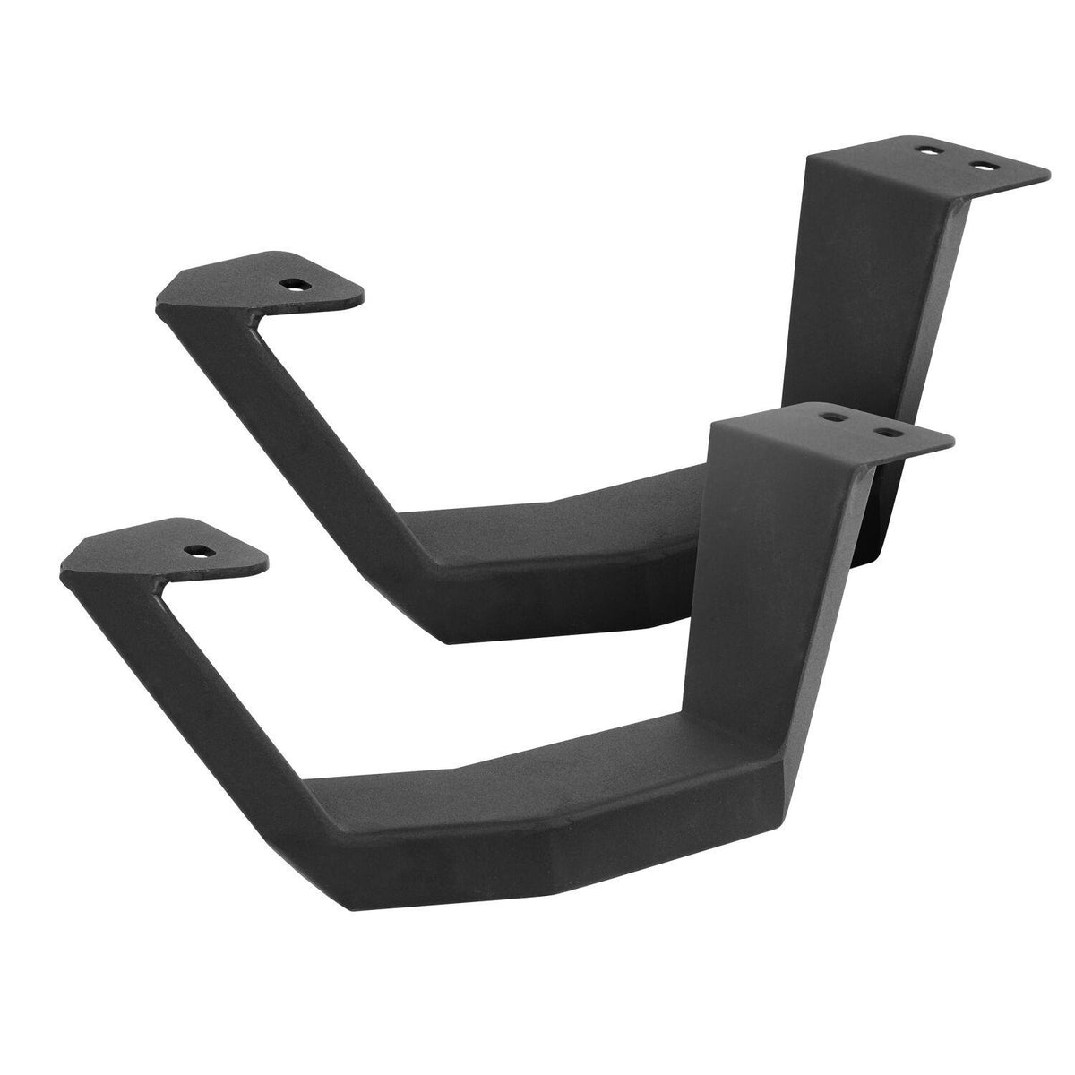 Go Rhino RB10 Running boards (4" Drop down steps / angled (Pair)) - 69420000PC