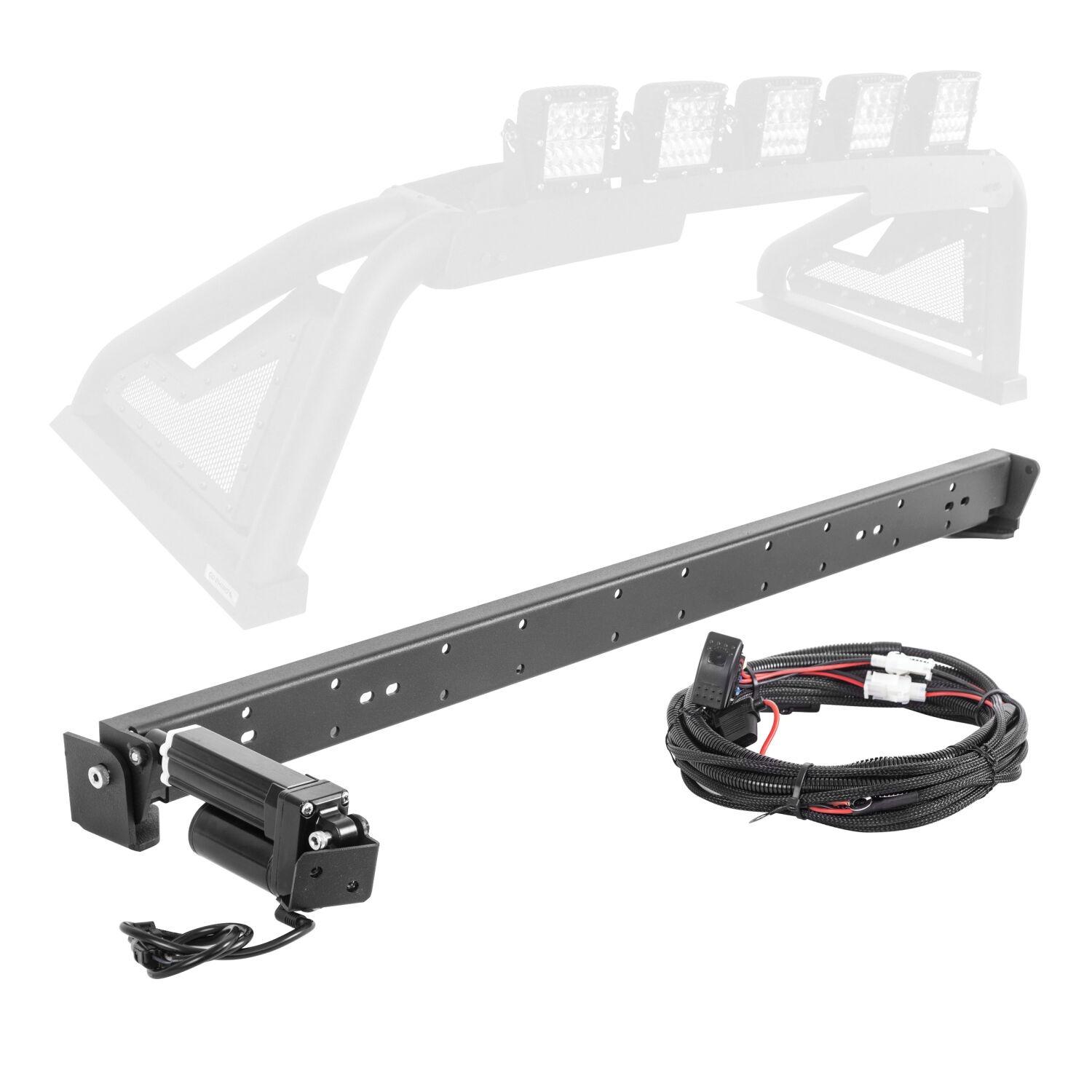 Go Rhino Sport Bar 2.0 (Full Size) (Power -Actuated Retractable Light Mount) - 960001T